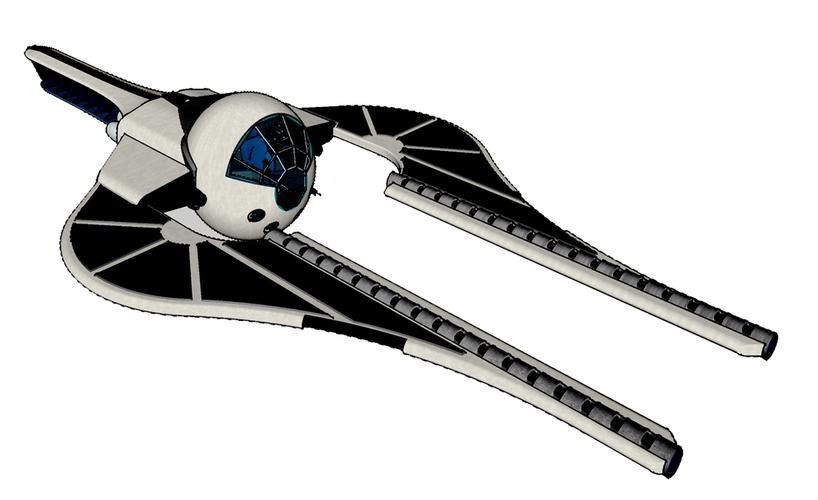 星球大战球形飞船3D打印模型