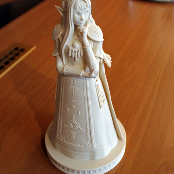 塞尔达公主3D打印模型