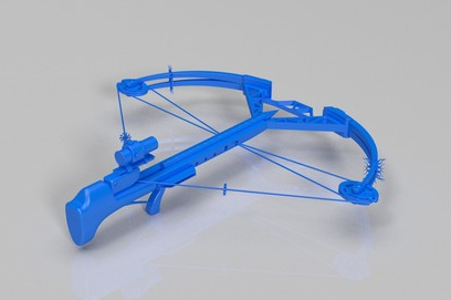 滑轮弩3D打印模型