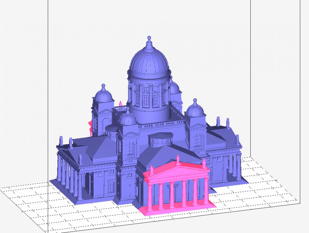 宫殿3D打印模型