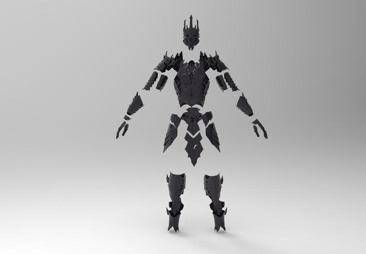 索伦的盔甲3D打印模型