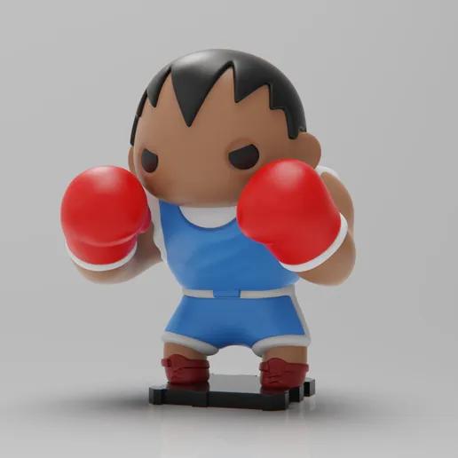 街头霸王 拳击手拜森3D打印模型