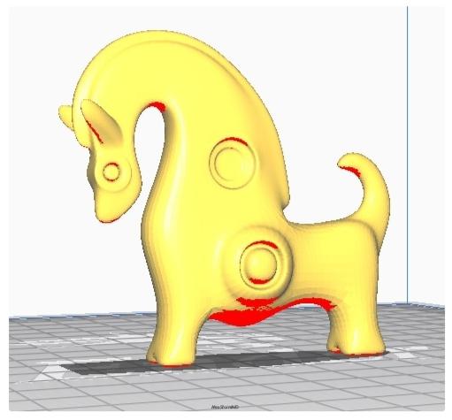 青铜马3D打印模型