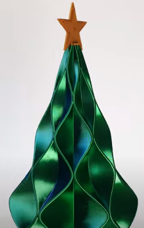 高颜值具有设计感的圣诞树3D打印模型