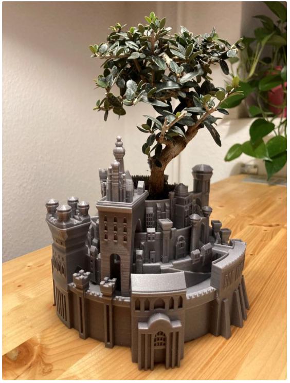 城堡种植园主3D打印模型