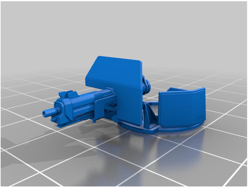光环无限- M808蝎子3D打印模型