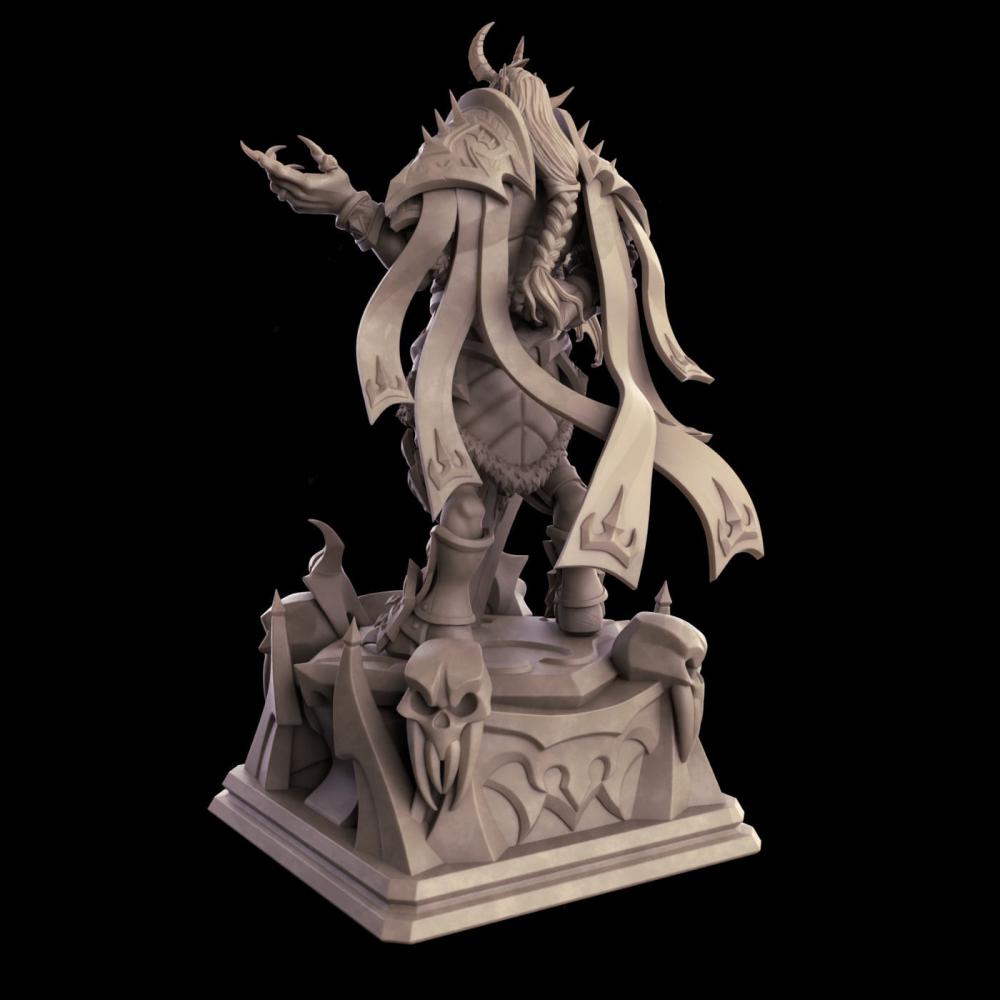 魔兽世界 德纳修斯爵士3D打印模型