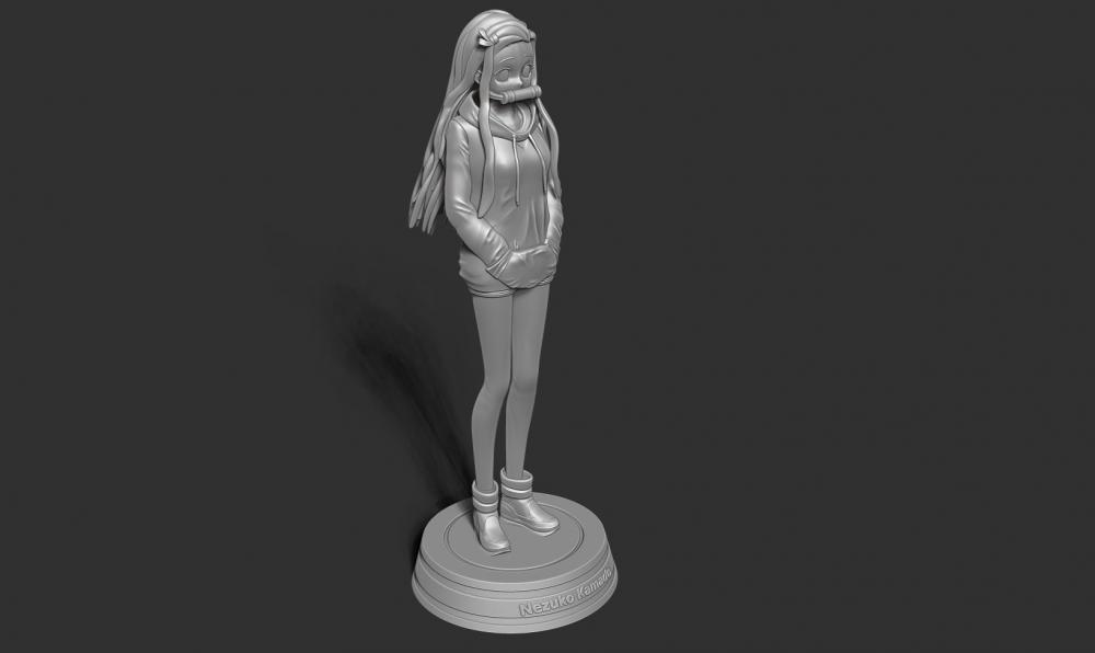 灶门祢豆子（187M/9小文件）3D打印模型