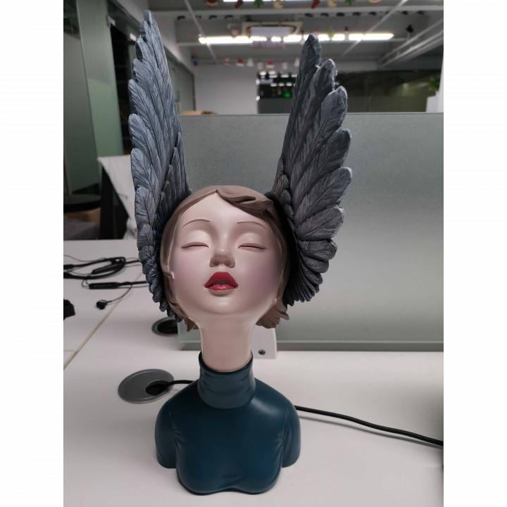 美丽天使3D打印模型