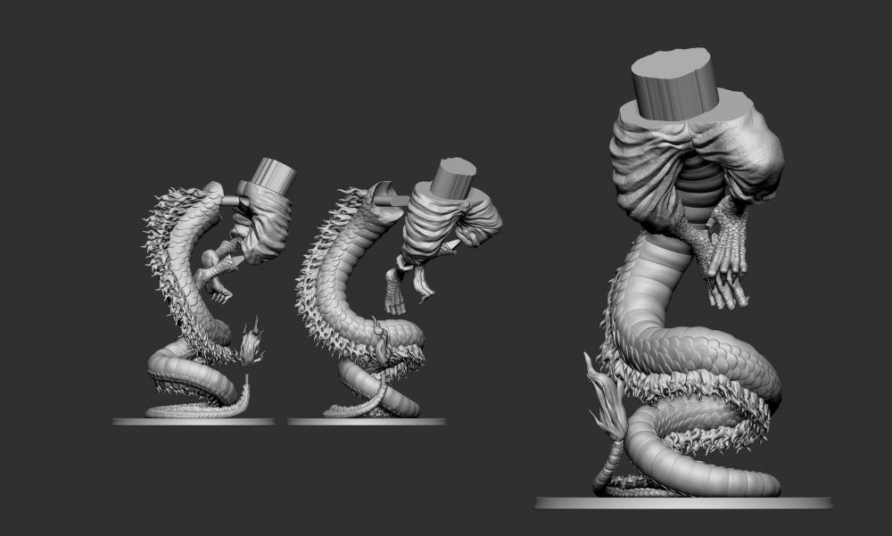 海贼王 凯多3D打印模型