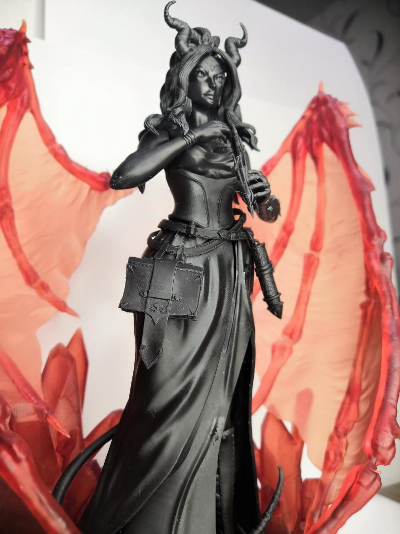 正义之怒 暗黑女精灵3D打印模型