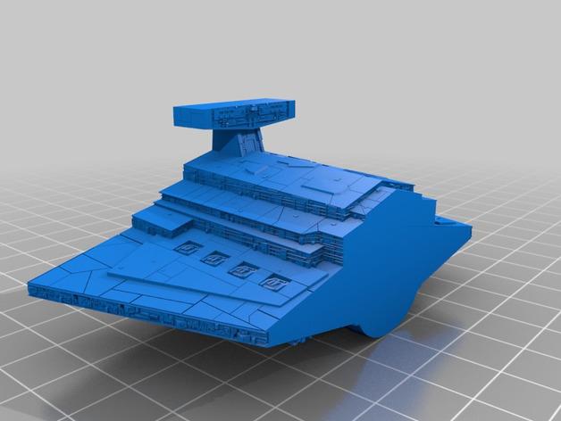 歼星舰3D打印模型