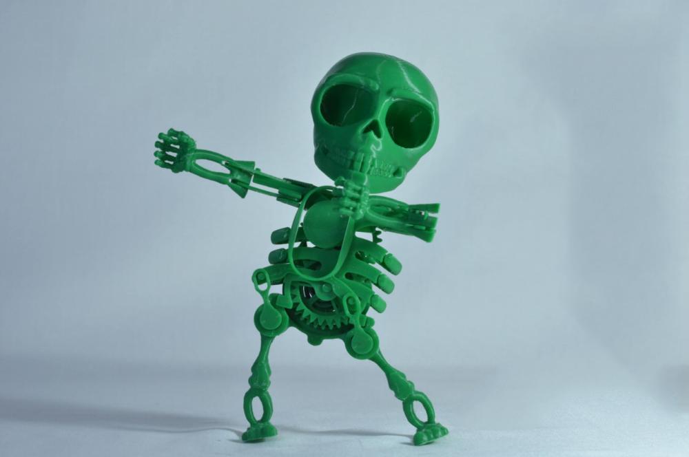 跳舞骷髅3D打印模型