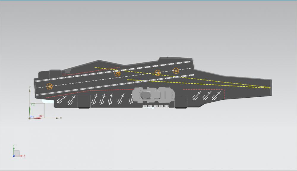 维克拉玛蒂亚号航空母舰3D打印模型