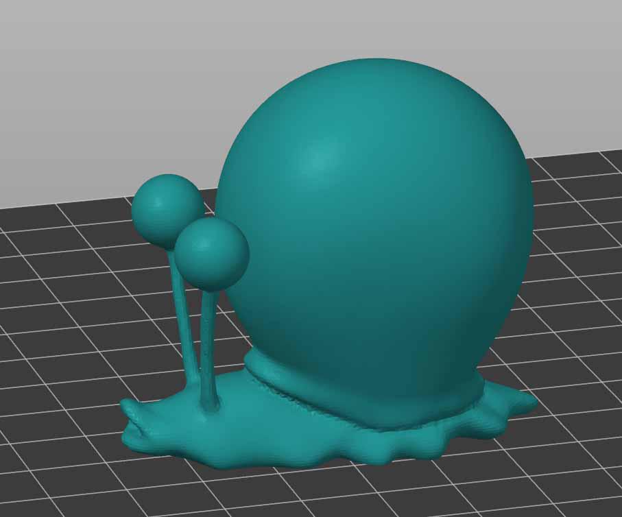 小蜗3D打印模型