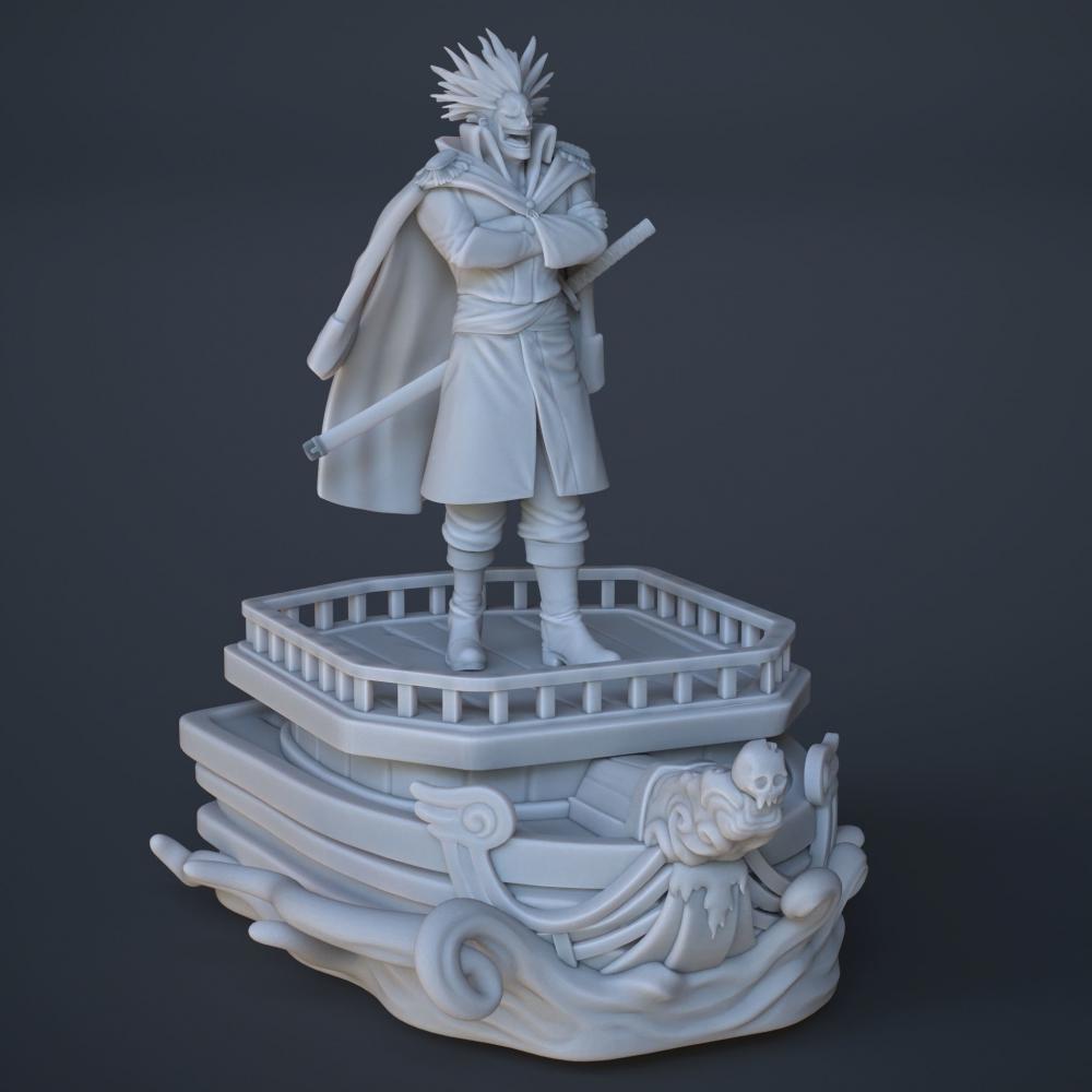 海贼王 洛克斯3D打印模型