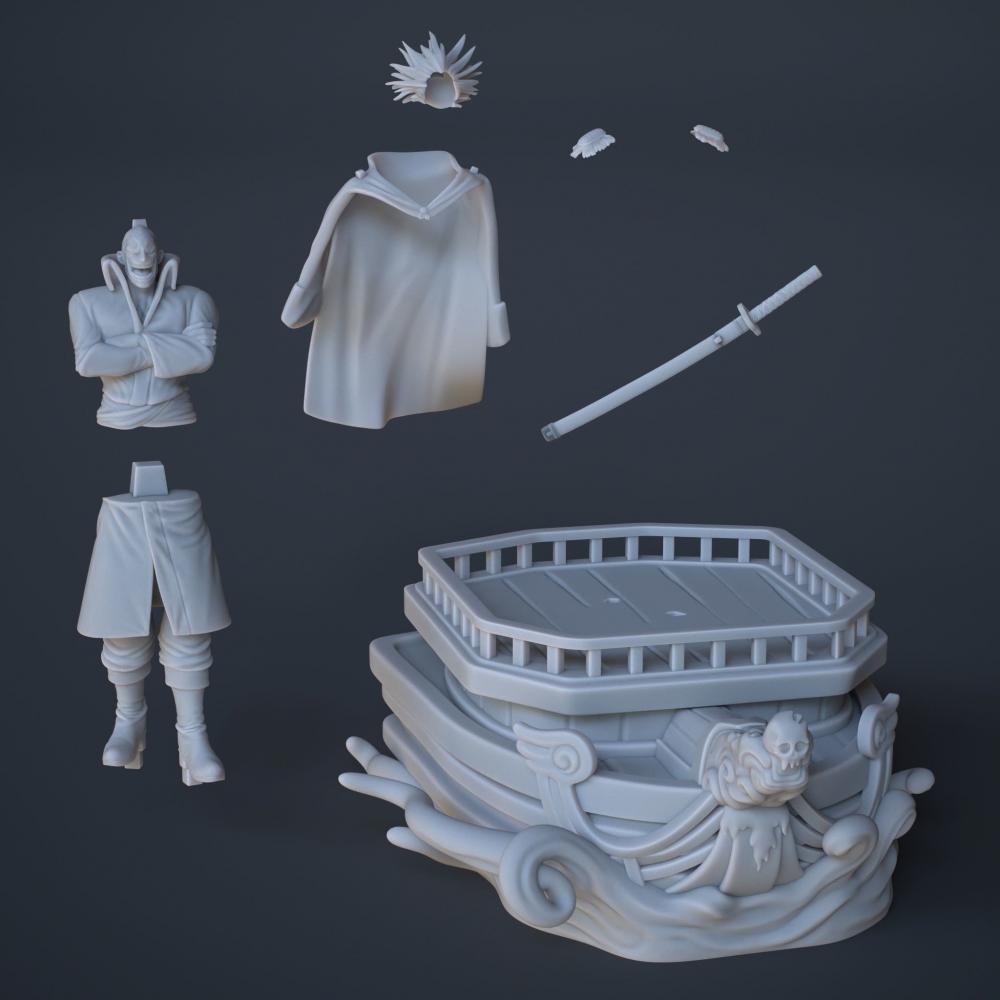 海贼王 洛克斯3D打印模型