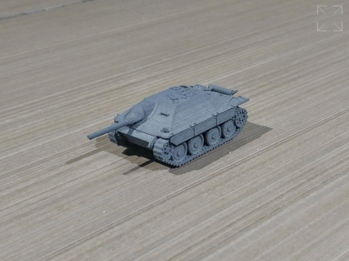 德国“追猎者”（Hetzer）坦克歼击车3D打印模型