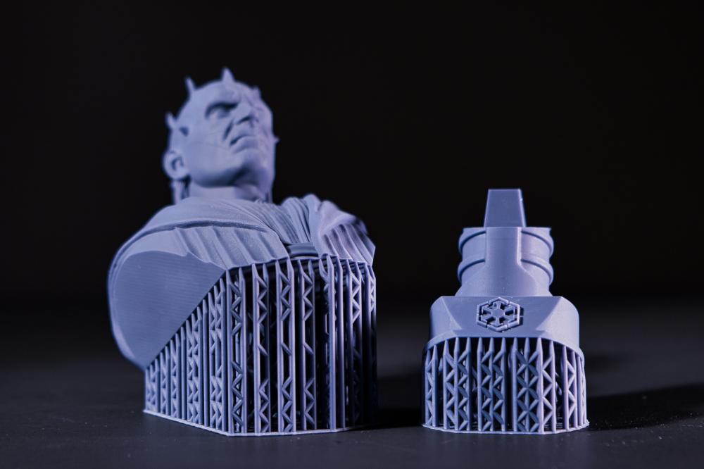 达斯·摩尔胸雕3D打印模型