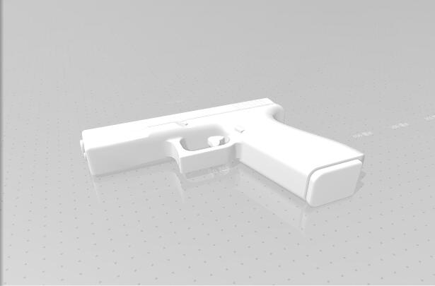 格洛克手枪3D打印模型