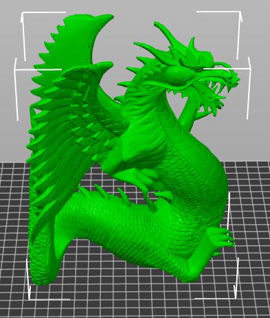 巨龙3D打印模型