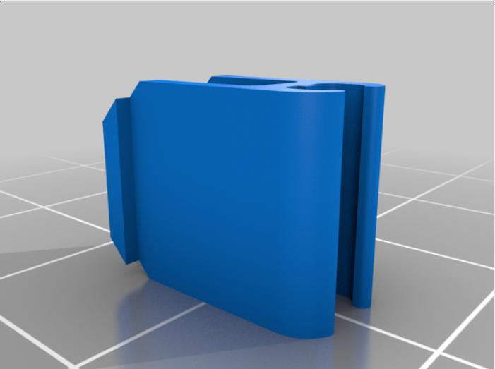 FDM 材料夹子3D打印模型