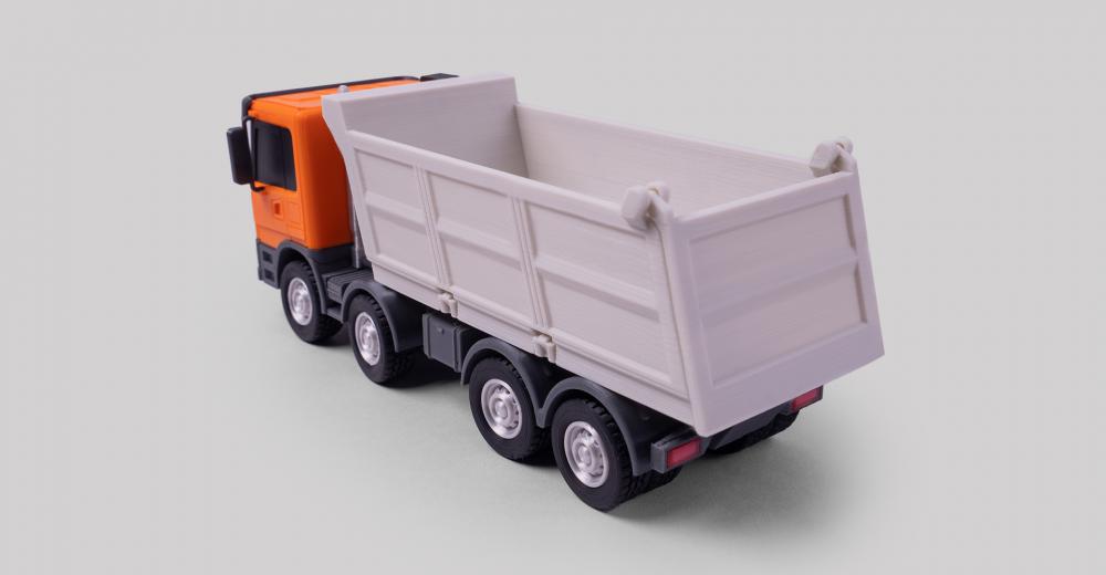 自卸货车3D打印模型