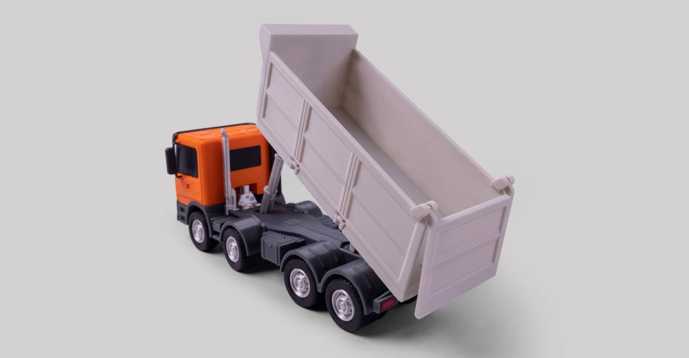 自卸货车3D打印模型