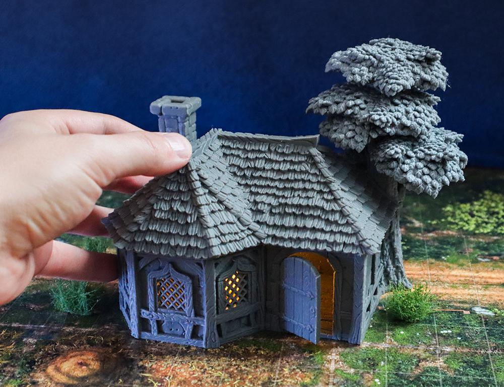 炼金术士的小屋3D打印模型