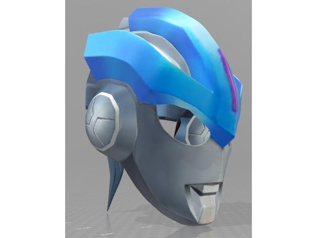 银河奥特曼头盔3D打印模型