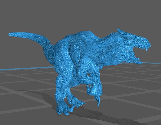 大暴龙3D打印模型