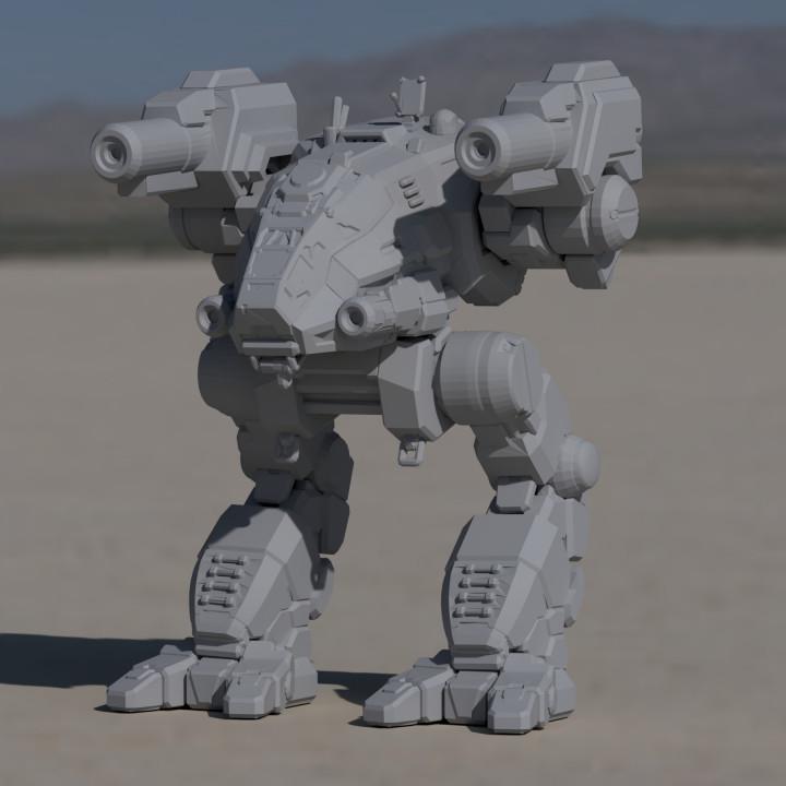 机甲战士 Catapult K2 投石机3D打印模型
