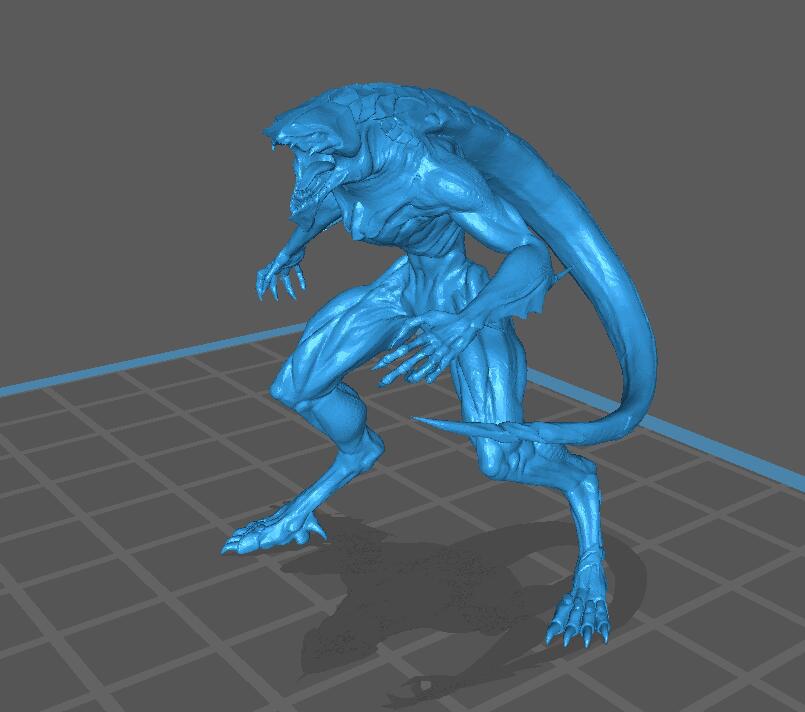 爱死机怪物3D打印模型