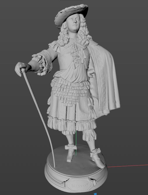 阿诺德雕像3D打印模型