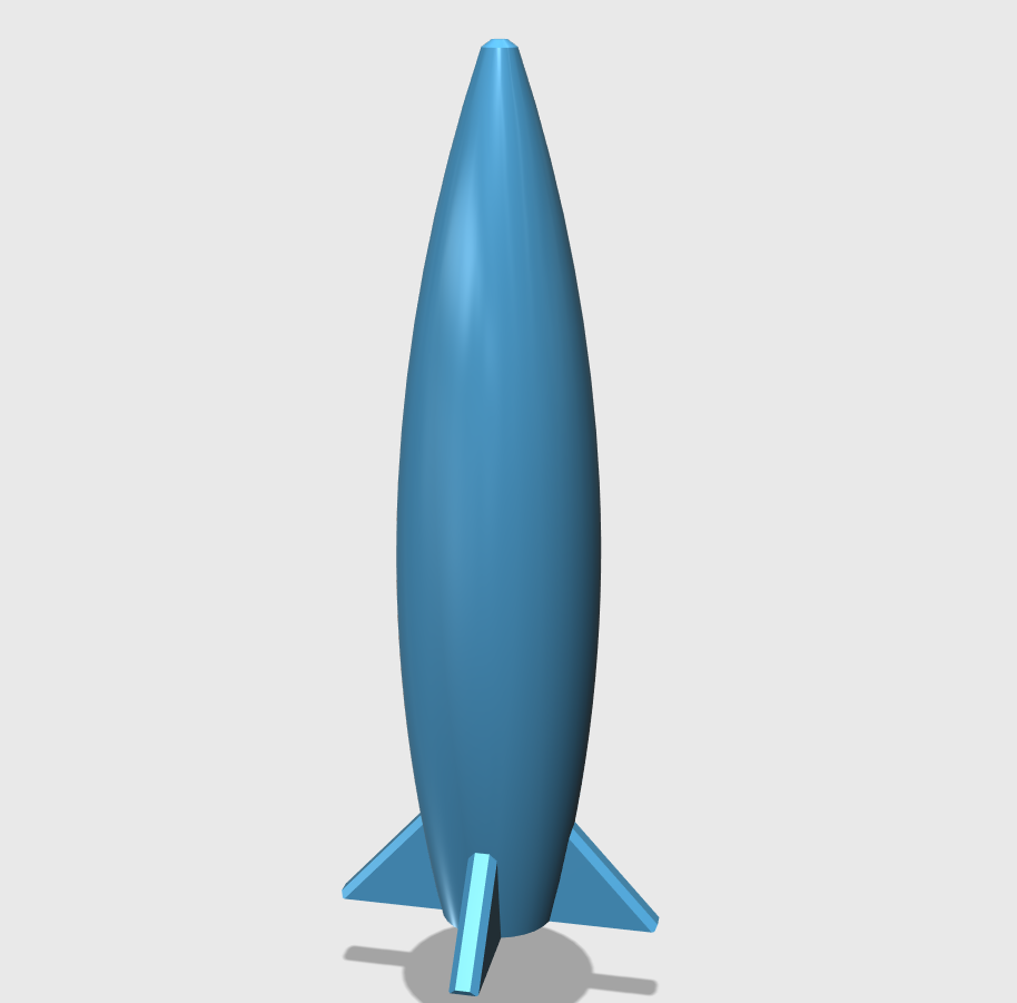 制导炸弹挂架+制导炸弹3D打印模型