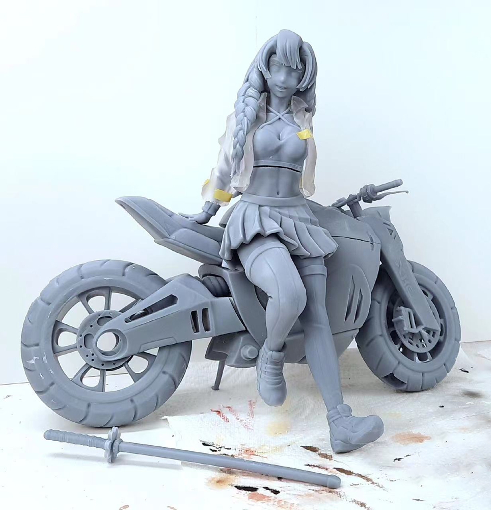 赛博朋克 甘露寺蜜璃3D打印模型