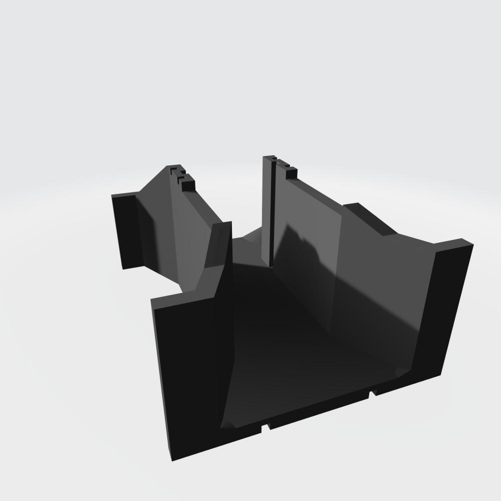 4m闸框架结构模型3D打印模型