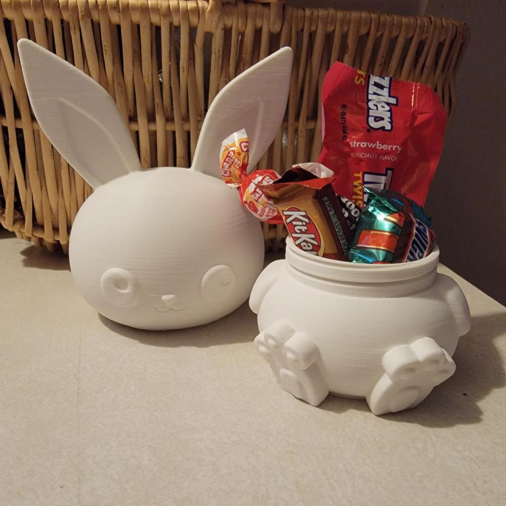 兔子储物盒3D打印模型