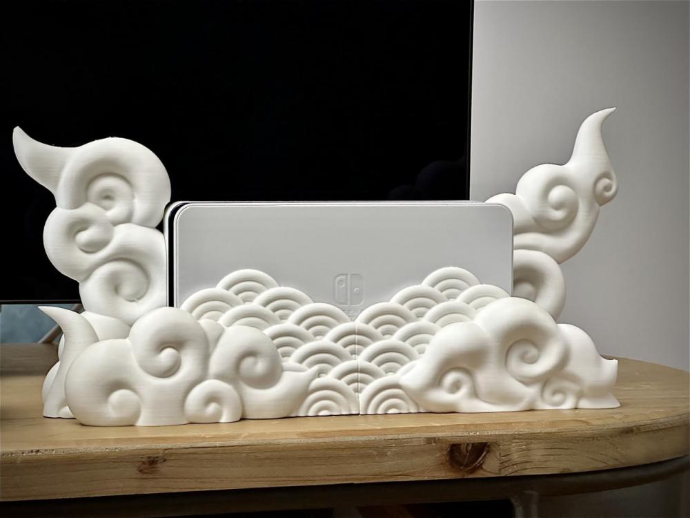 switch云朵支架3D打印模型