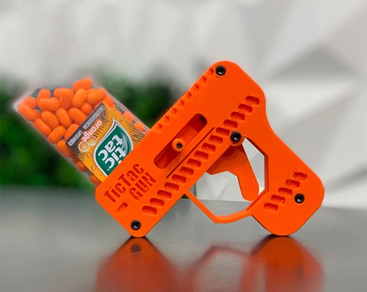 糖果玩具枪3D打印模型