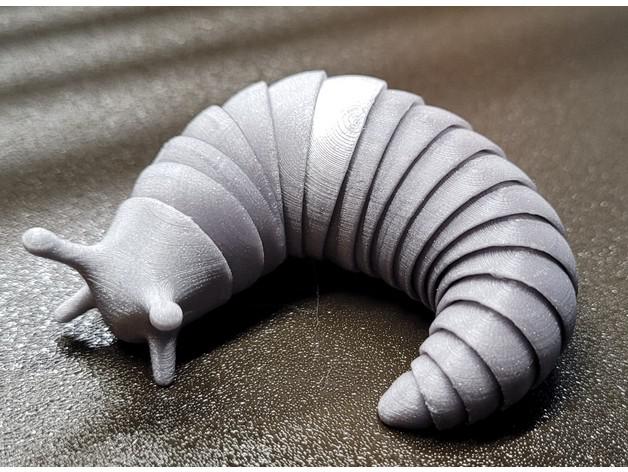 可动模型 蜗牛3D打印模型