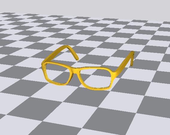 1/6兵人眼镜3D打印模型