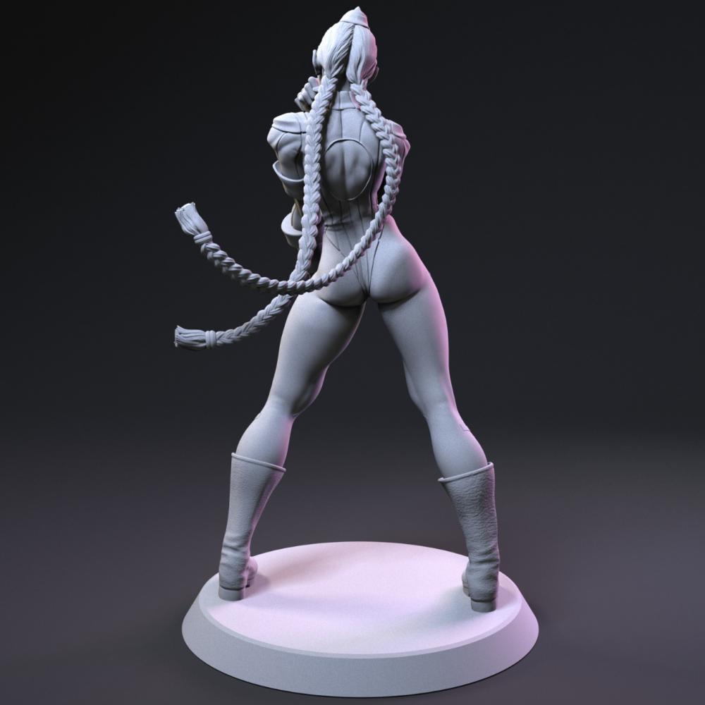 街头霸王 嘉米·怀特  3D打印模型