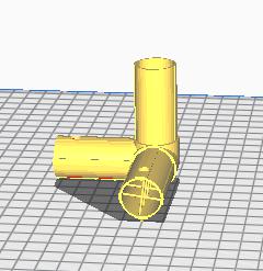 24管三通3D打印模型