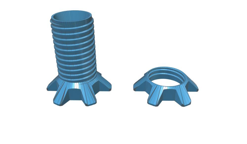 3D打印卷材料架3D打印模型