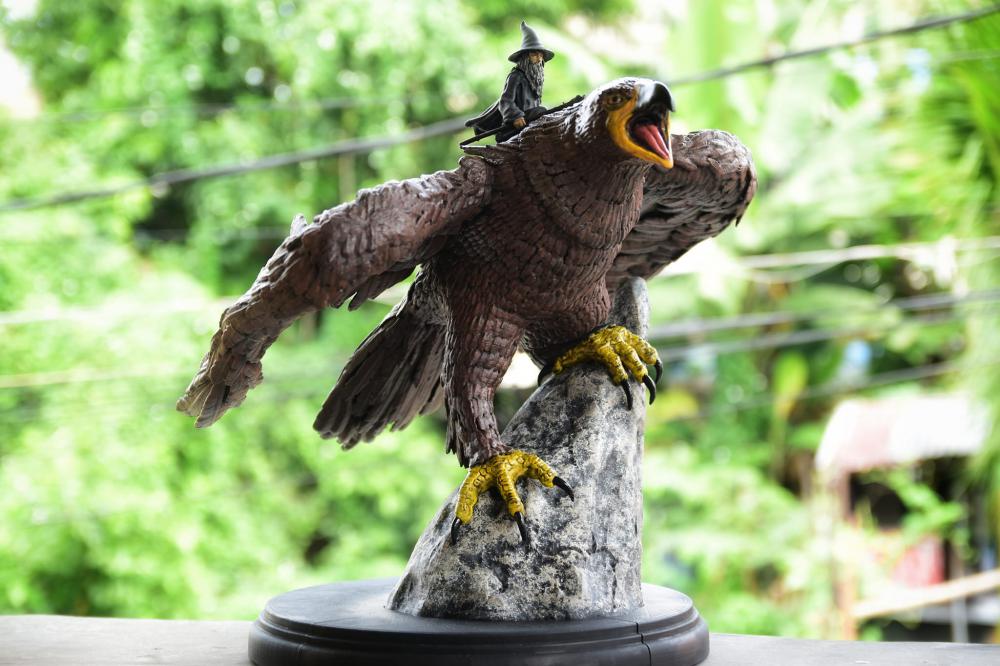 背着甘道夫的巨鹰3D打印模型