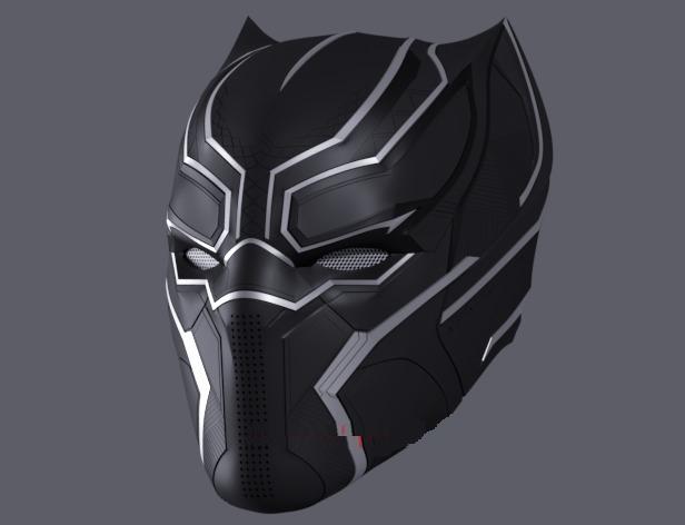 面具 黑豹3D打印模型