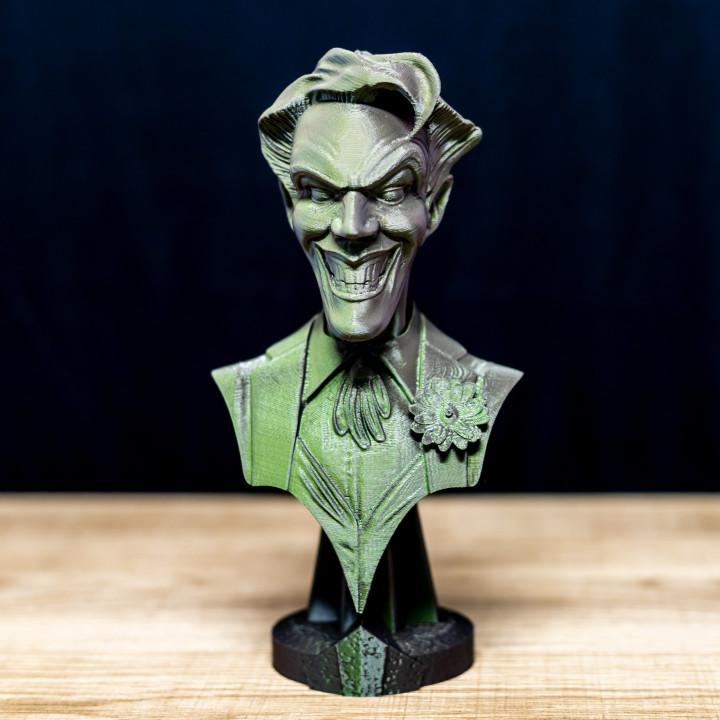 小丑半身像3D打印模型