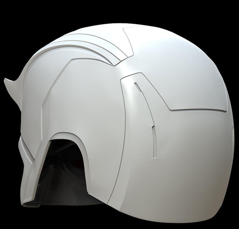 漫威：夜魔侠 超胆侠 1:1可穿戴头盔3D打印模型