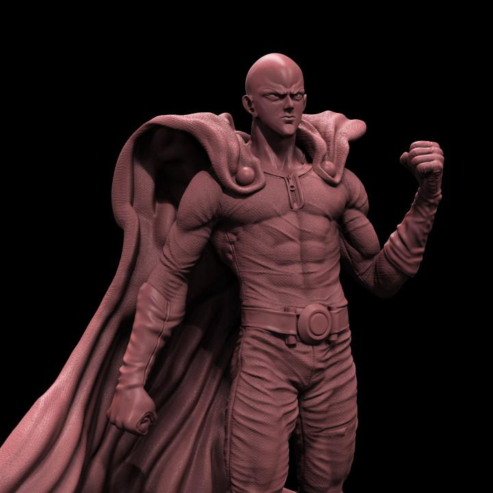 琦玉一拳超人3D打印模型